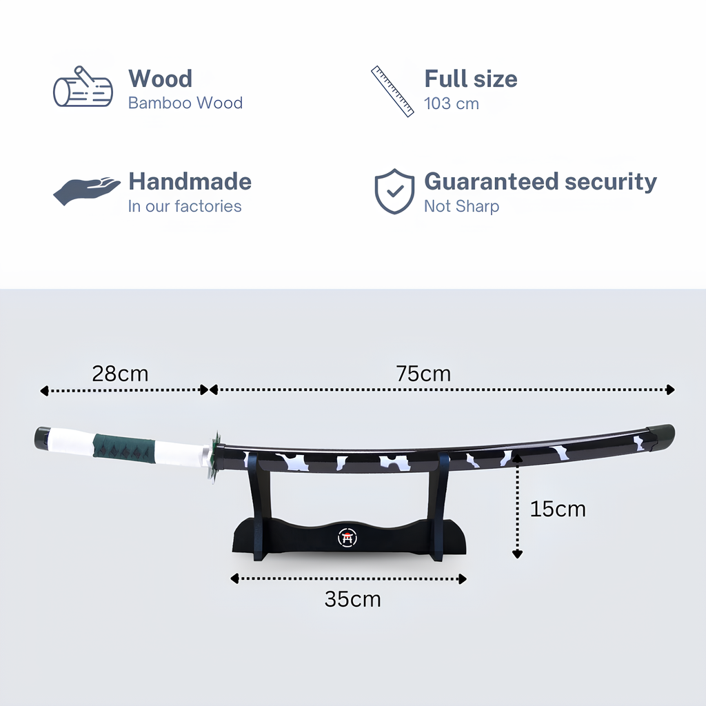 Hashiman - Katana Demon Slayer (Sanemi Shinazugawa)