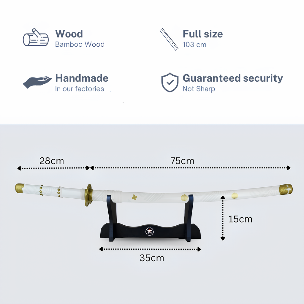 Hashiman - Katana One Piece (Enma Blanc)