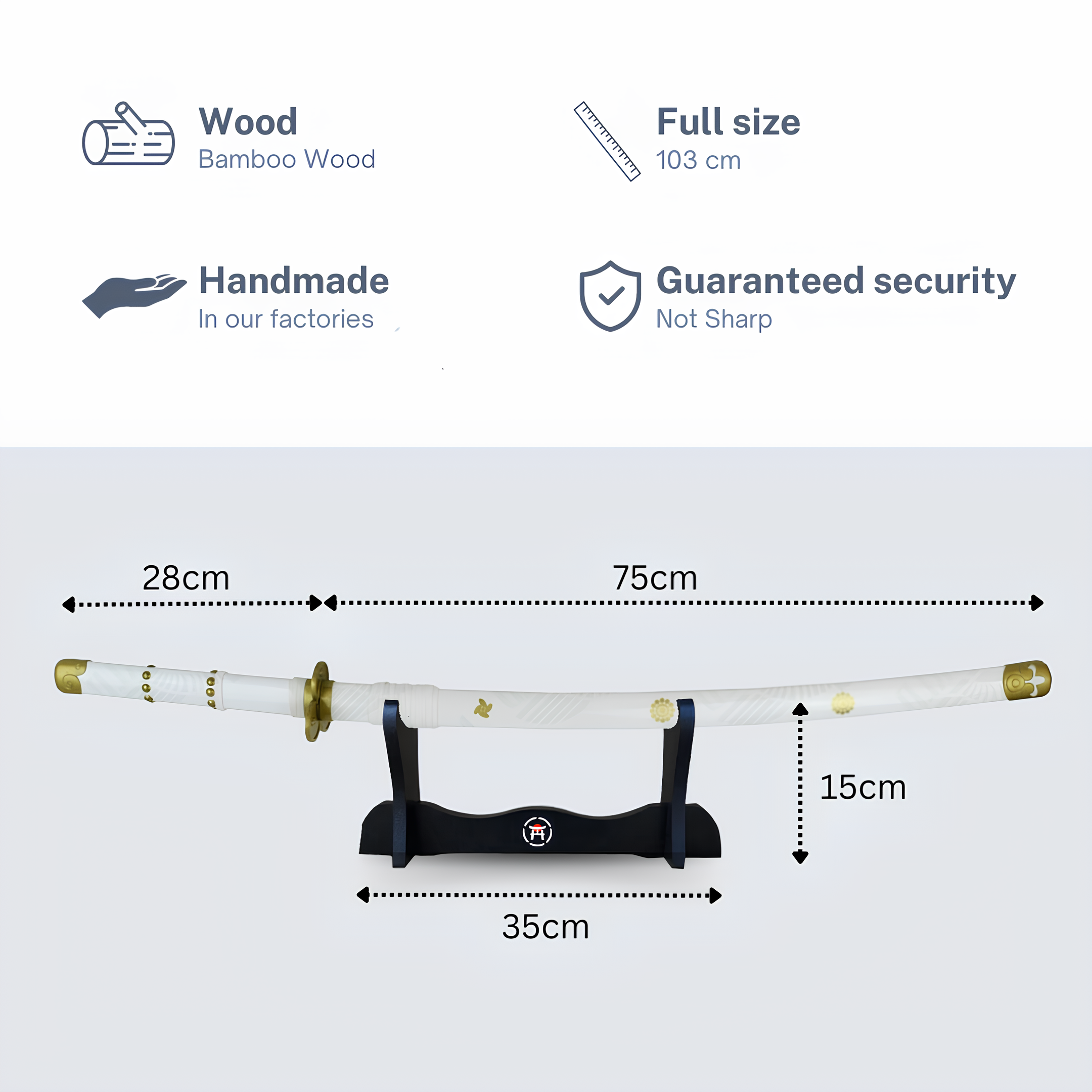 Hashiman - Katana One Piece (Enma Blanc)