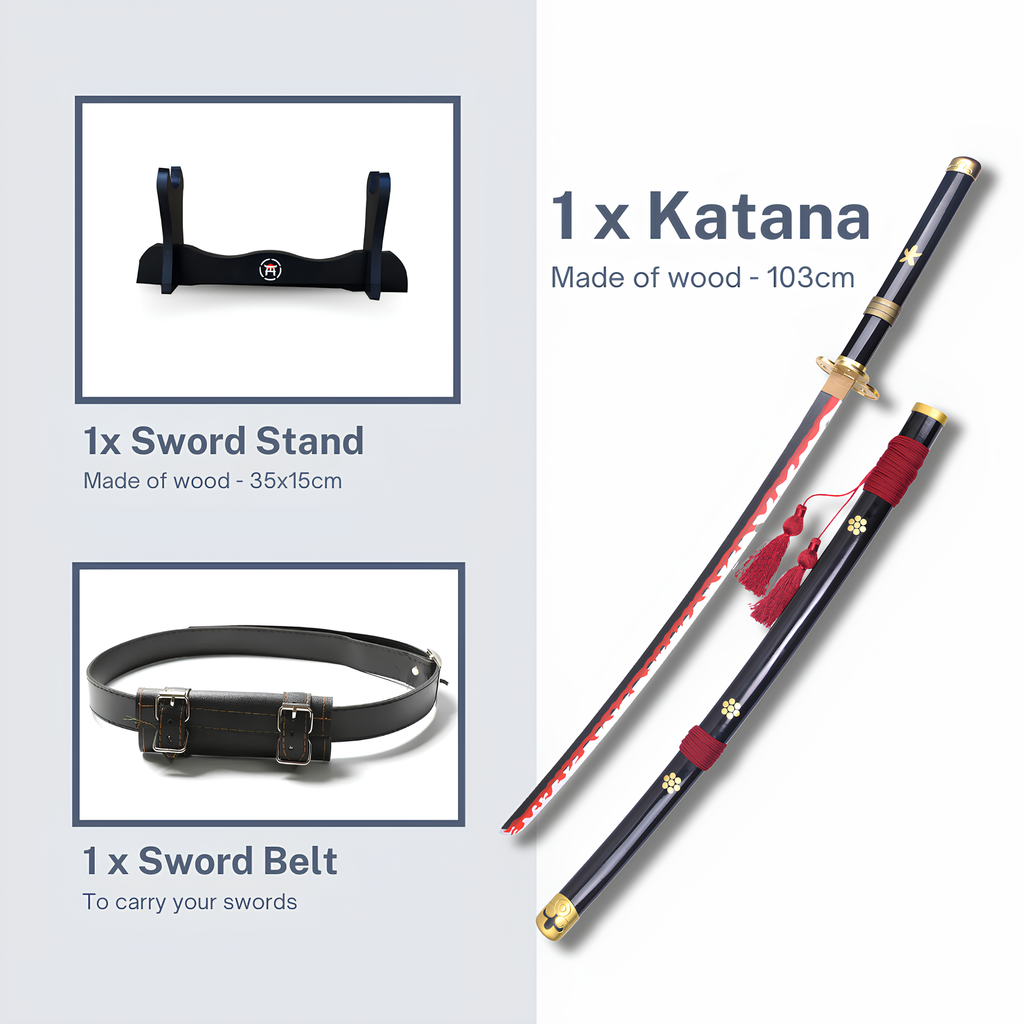 Hashiman - Katana One Piece (Enma Noir)