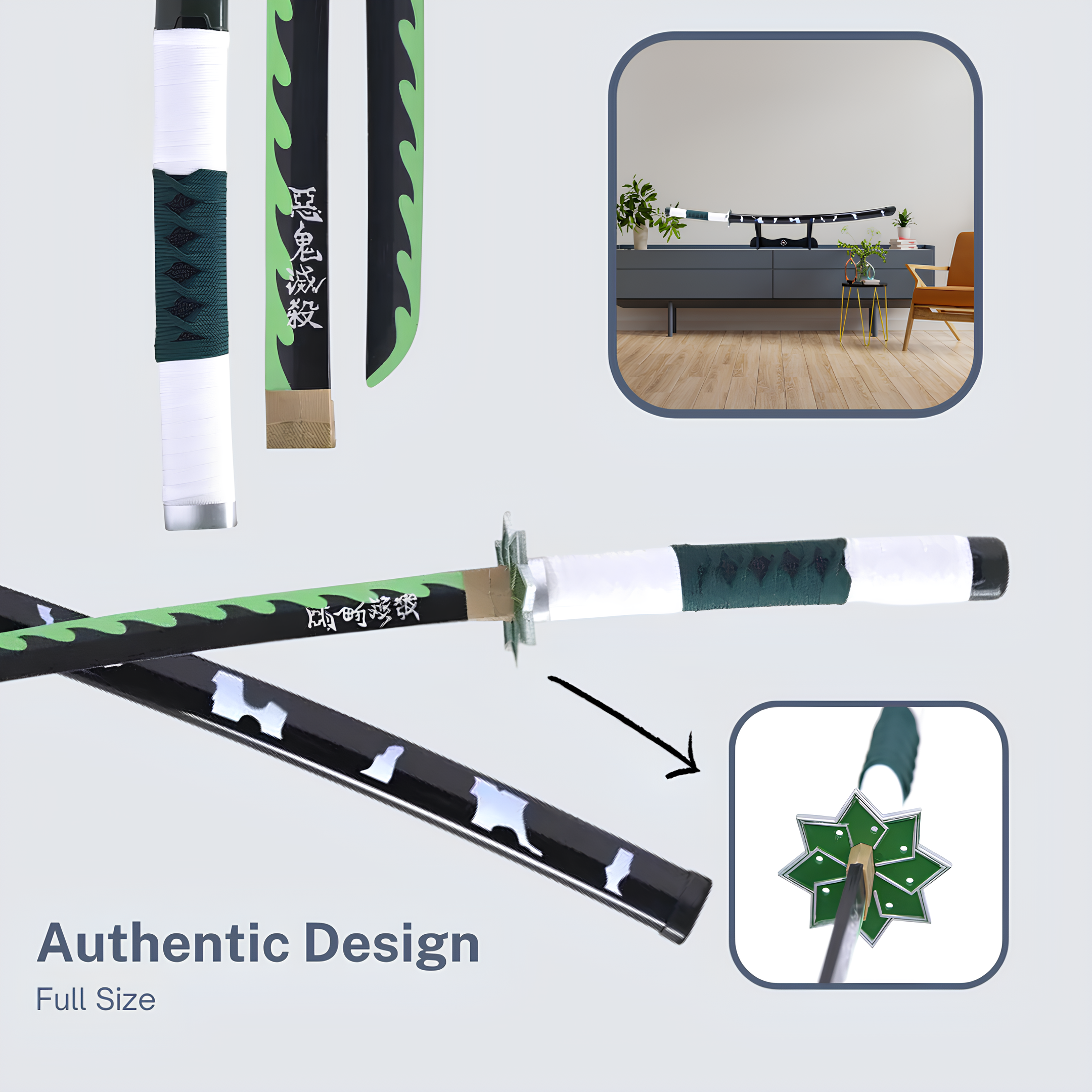 Hashiman - Katana Demon Slayer (Sanemi Shinazugawa)