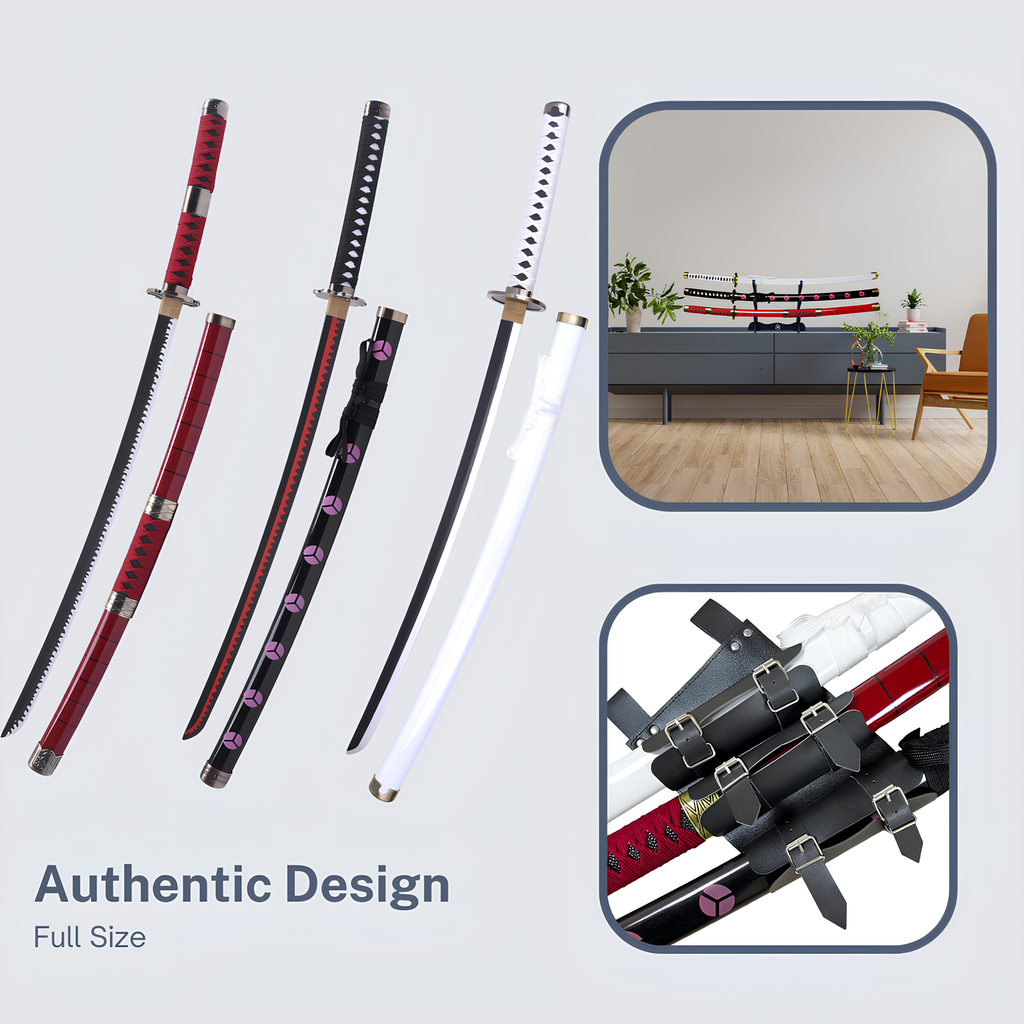 Hashiman - Triple Katana One Piece (Roronoa Zoro)
