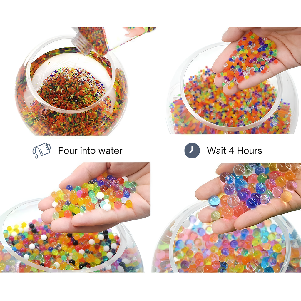 FunBlasters - 200 000 Perles d'eau Multicolore
