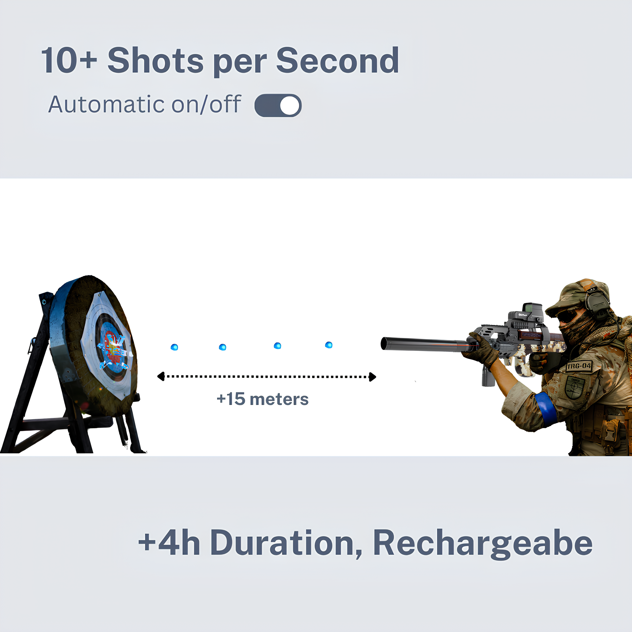 FunBlasters - Gel Blaster Gun P90