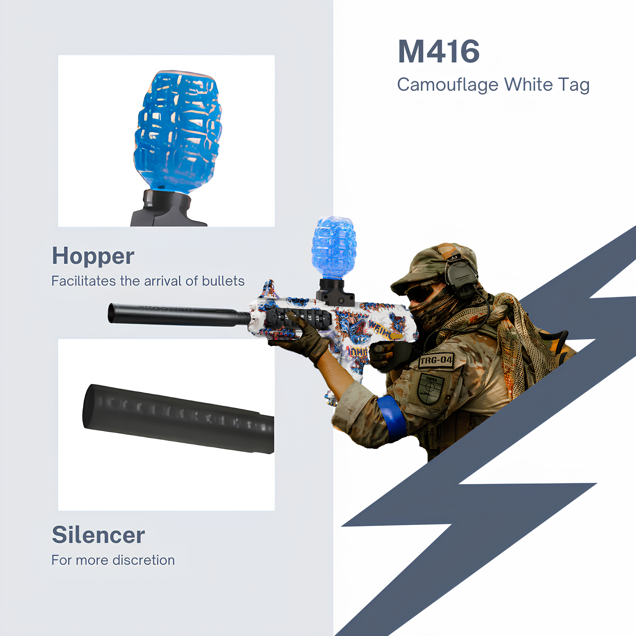 FunBlasters - Gel Blaster Gun M416