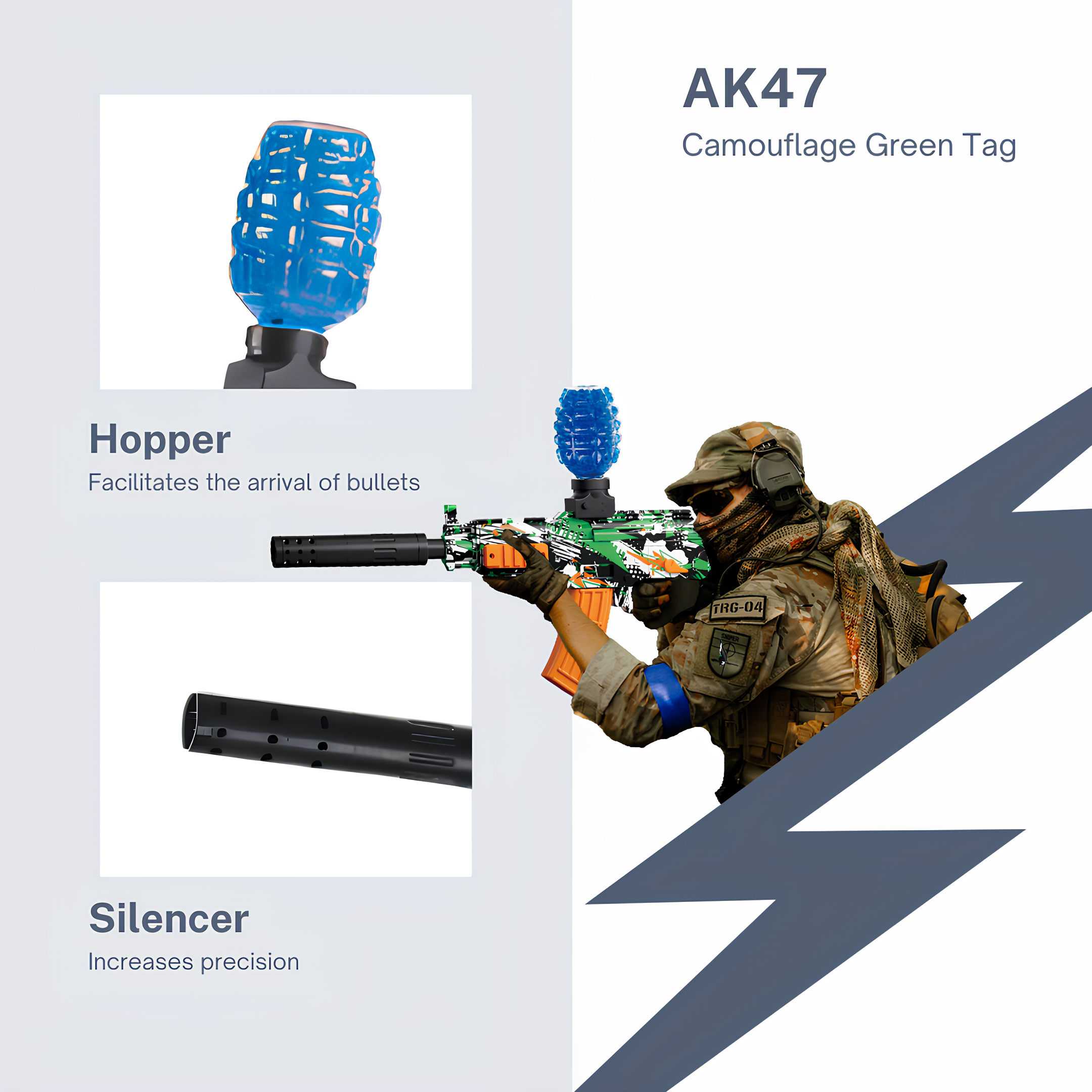 FunBlasters - Gel Blaster Gun AK47