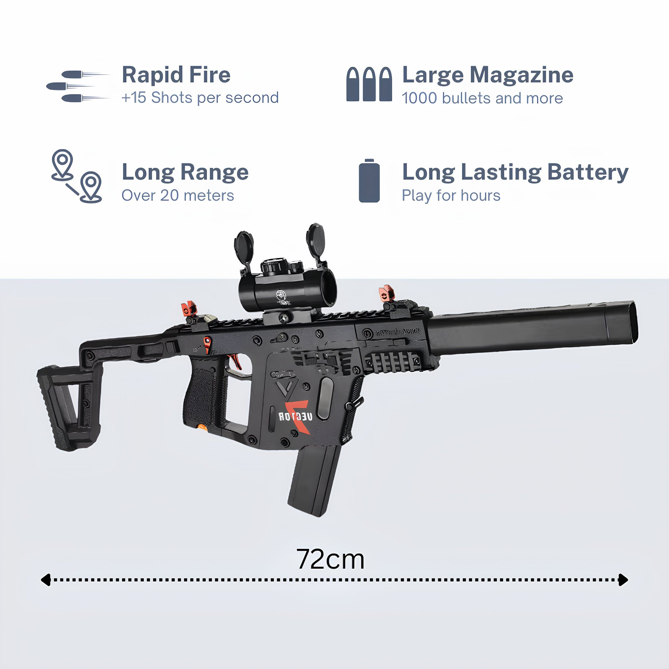 FunBlasters - Gel Blaster Gun Vector