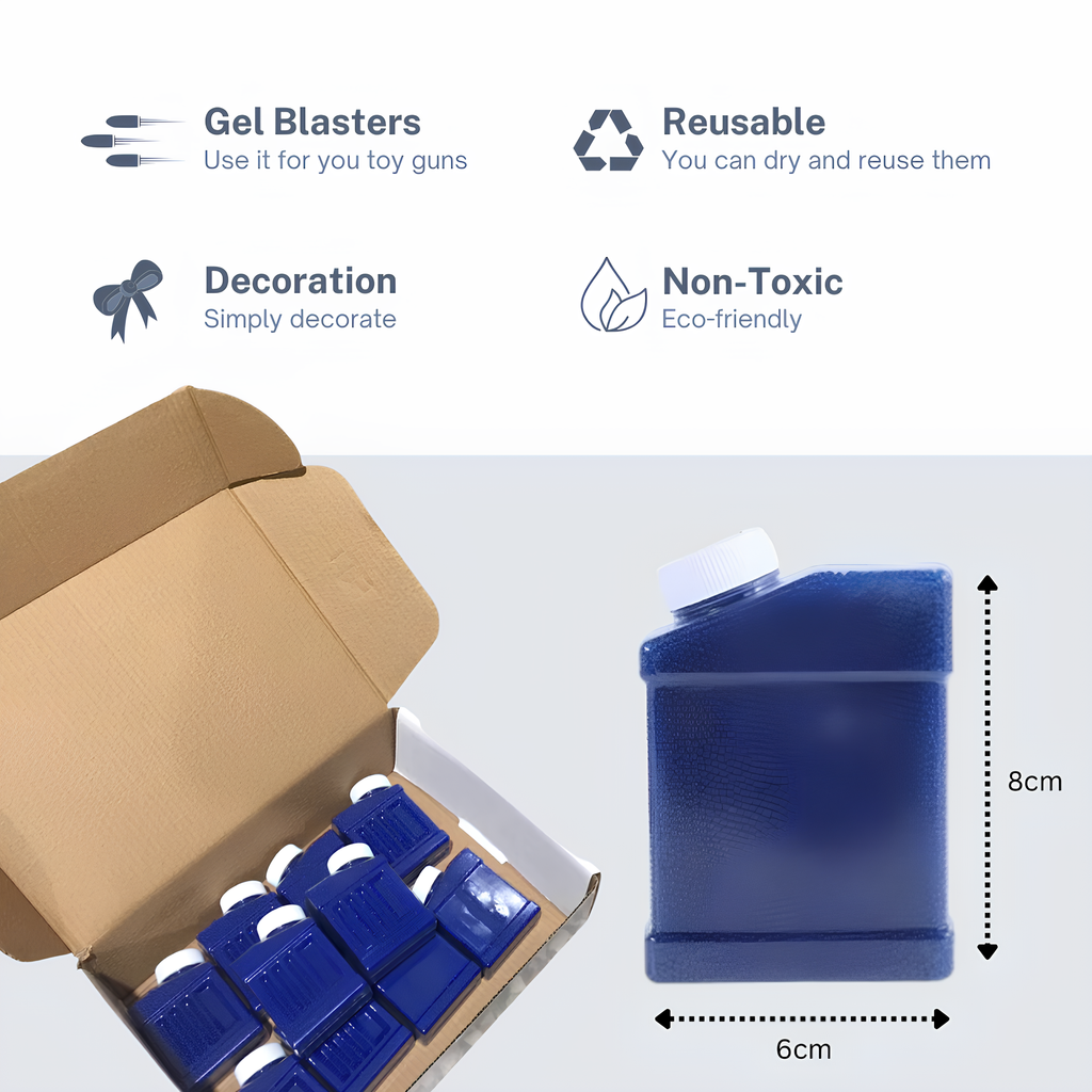 FunBlasters - 200 000 Perles d'eau Bleues