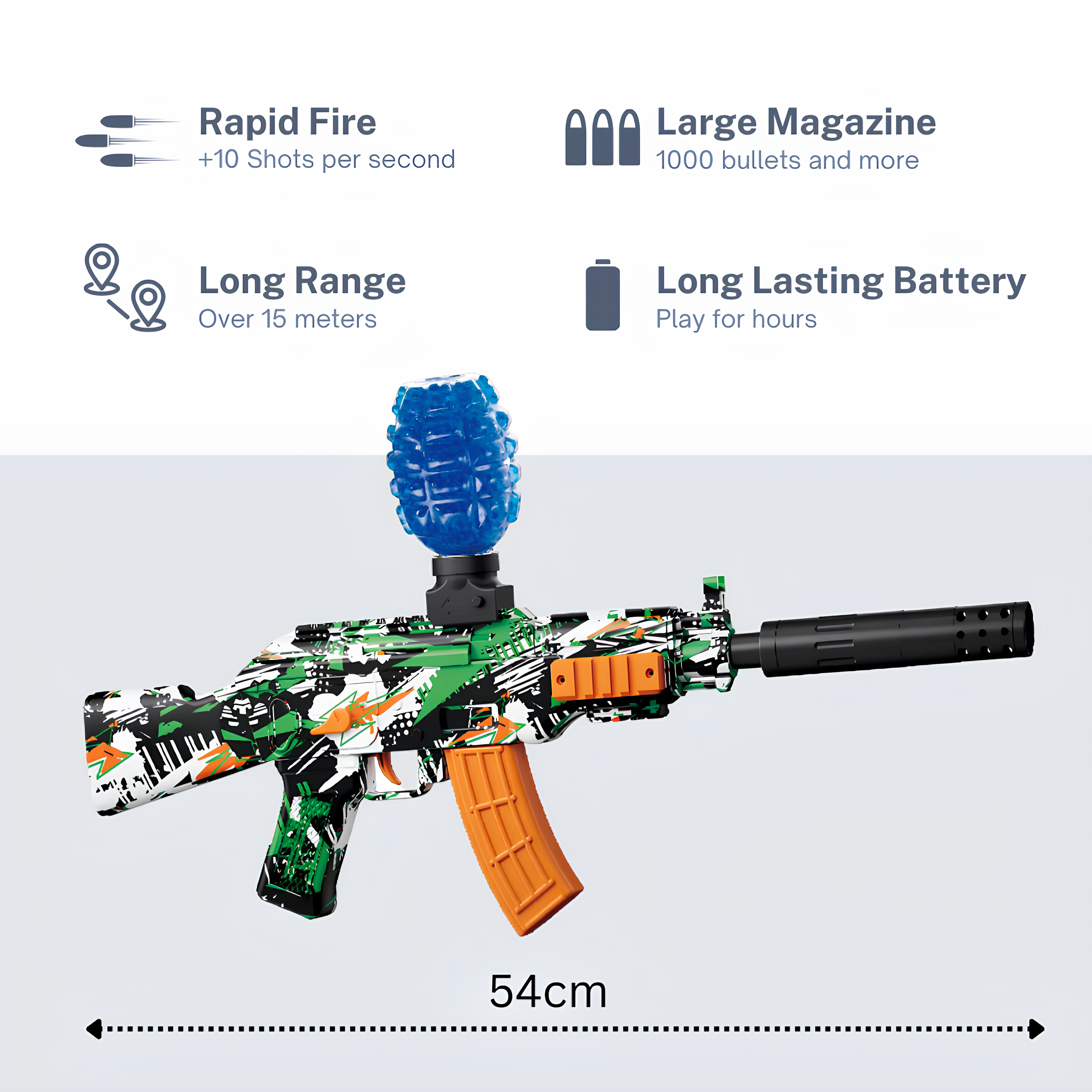 FunBlasters - Gel Blaster Gun AK47