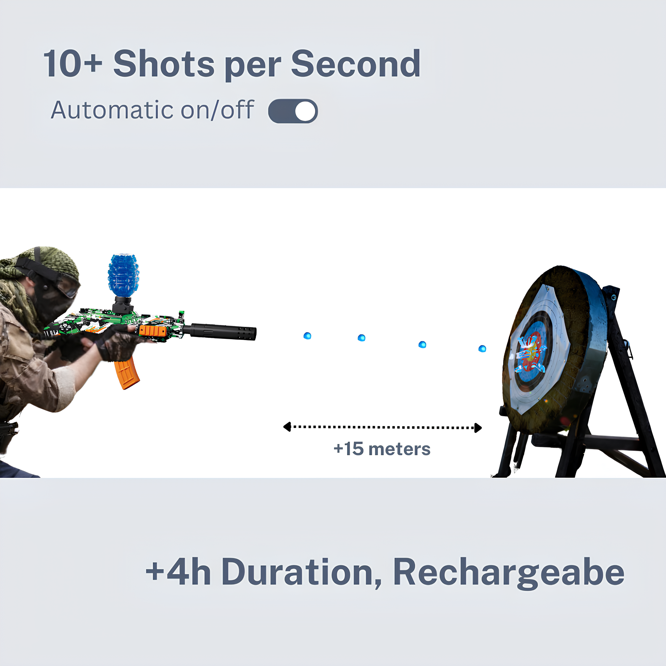 FunBlasters - Gel Blaster Gun AK47