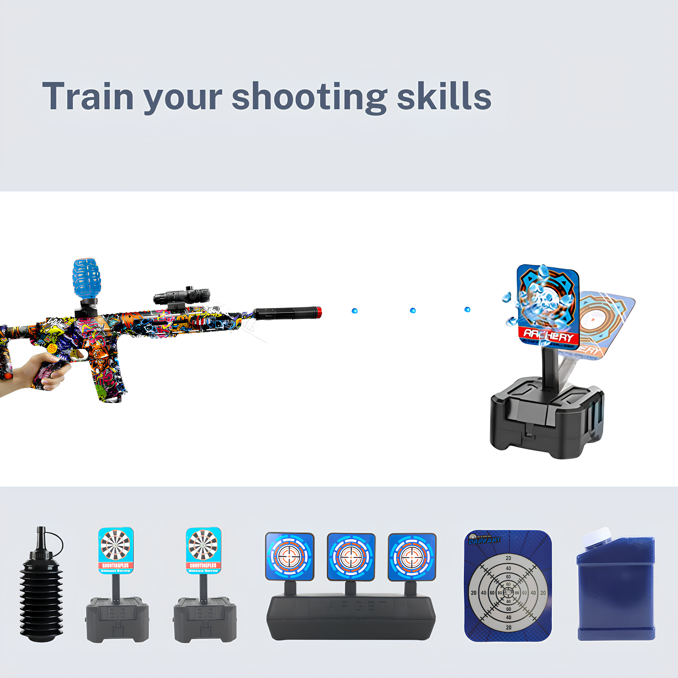 FunBlasters - Pack Accessoires pour Gel Blasters