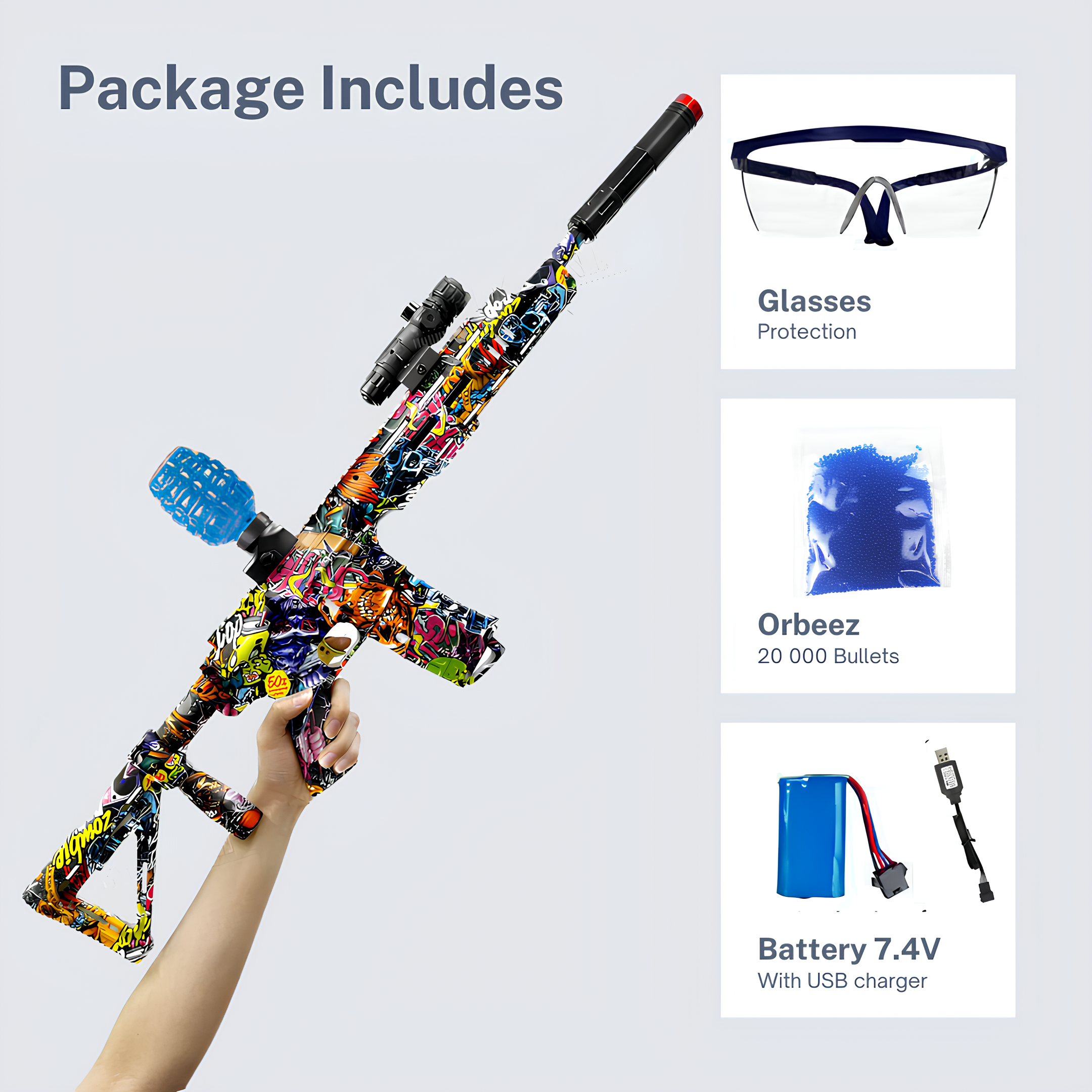 FunBlasters - Gel Blaster Gun Remington R5 RGP