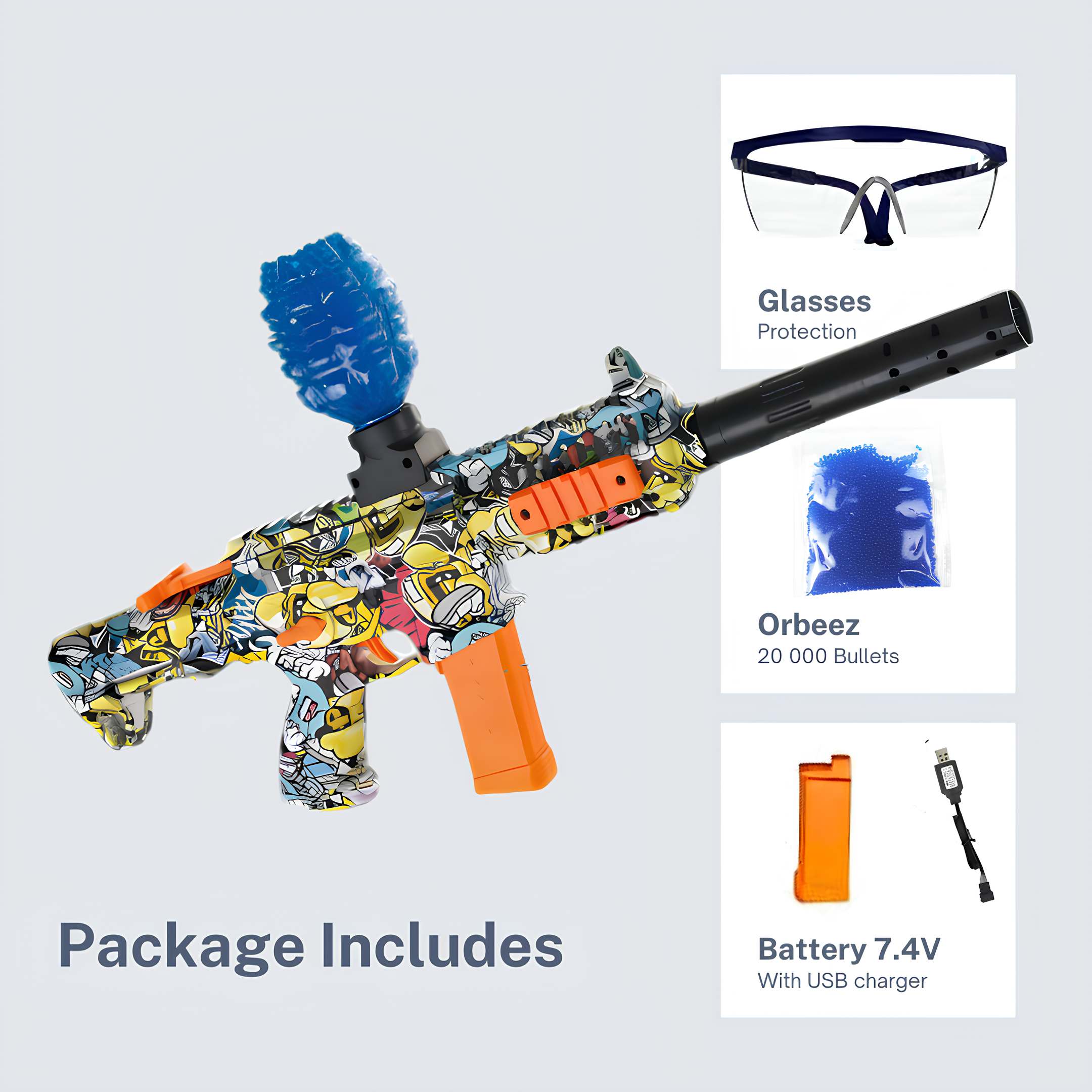 FunBlasters - Gel Blaster Gun ARP9