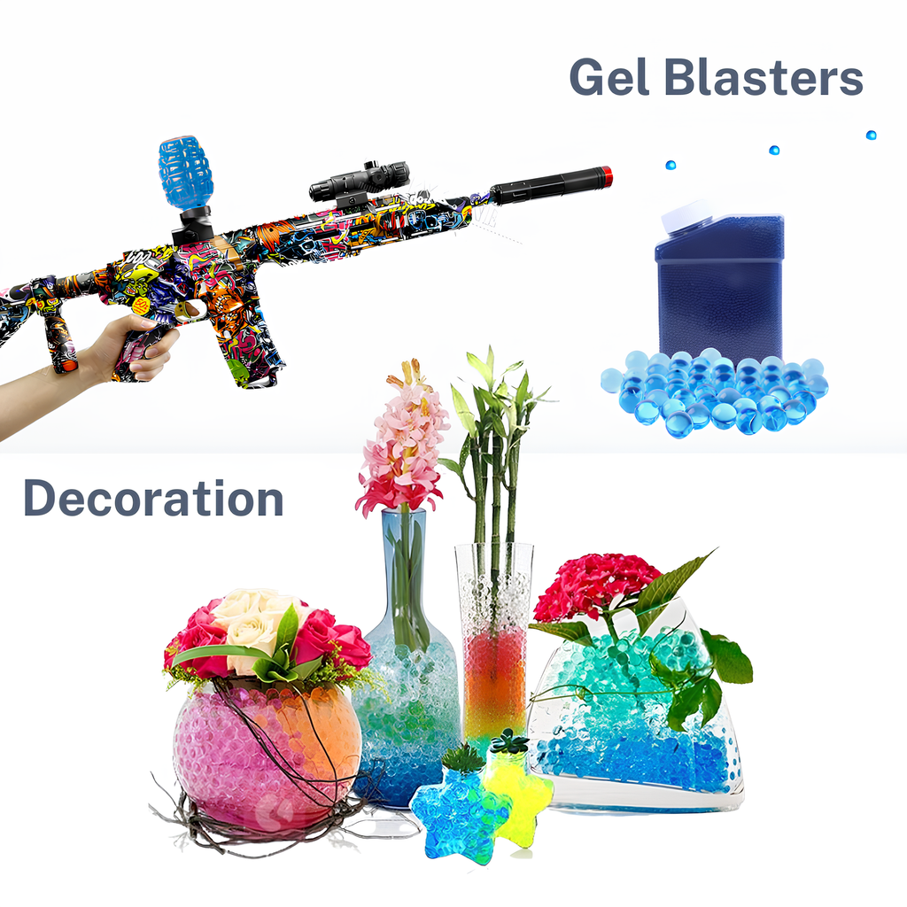 FunBlasters - 200 000 Perles d'eau Bleues