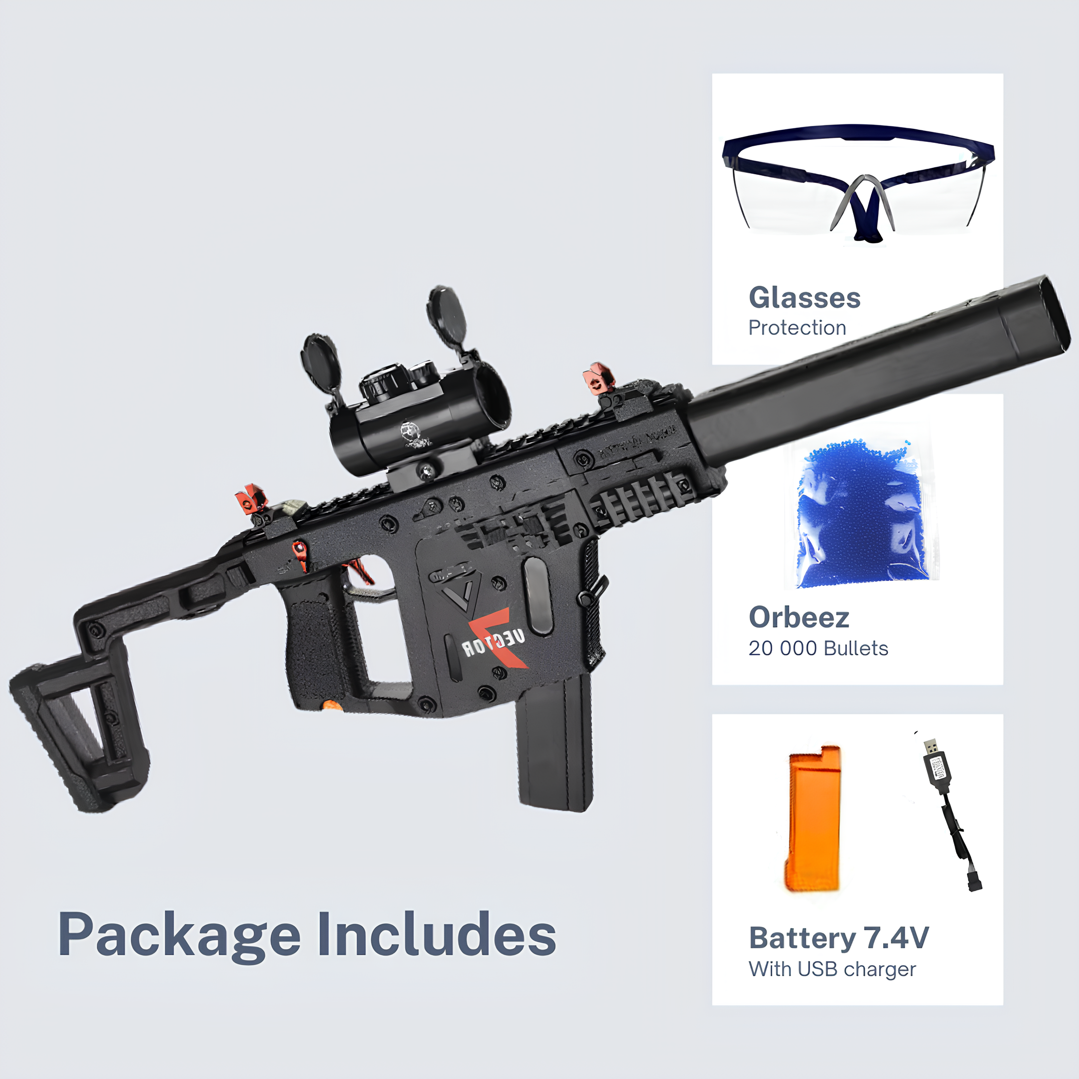 FunBlasters - Gel Blaster Gun Vector