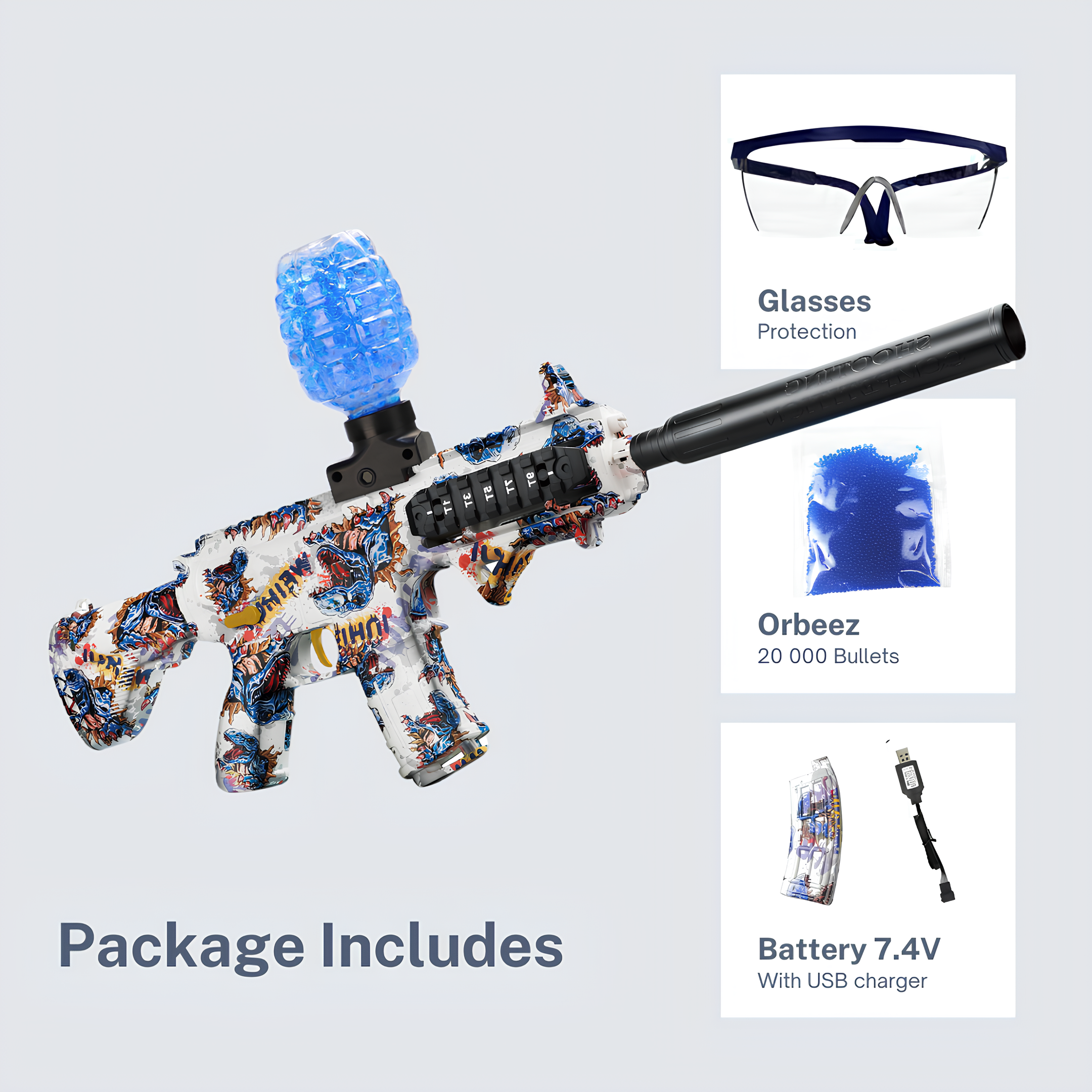 FunBlasters - Gel Blaster Gun M416